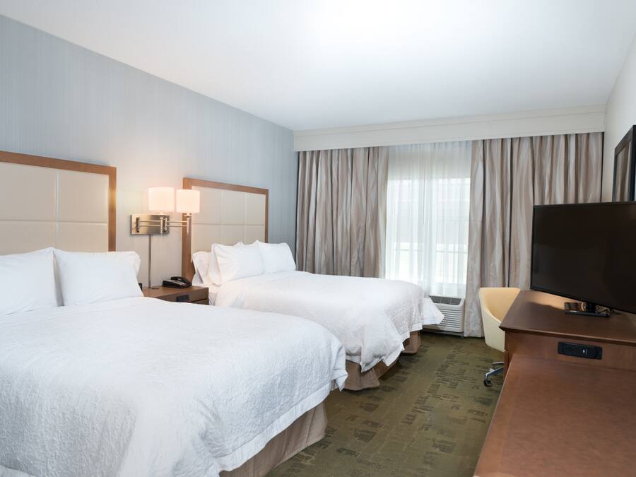 In-room safe, blackout curtains, iron/ironing board