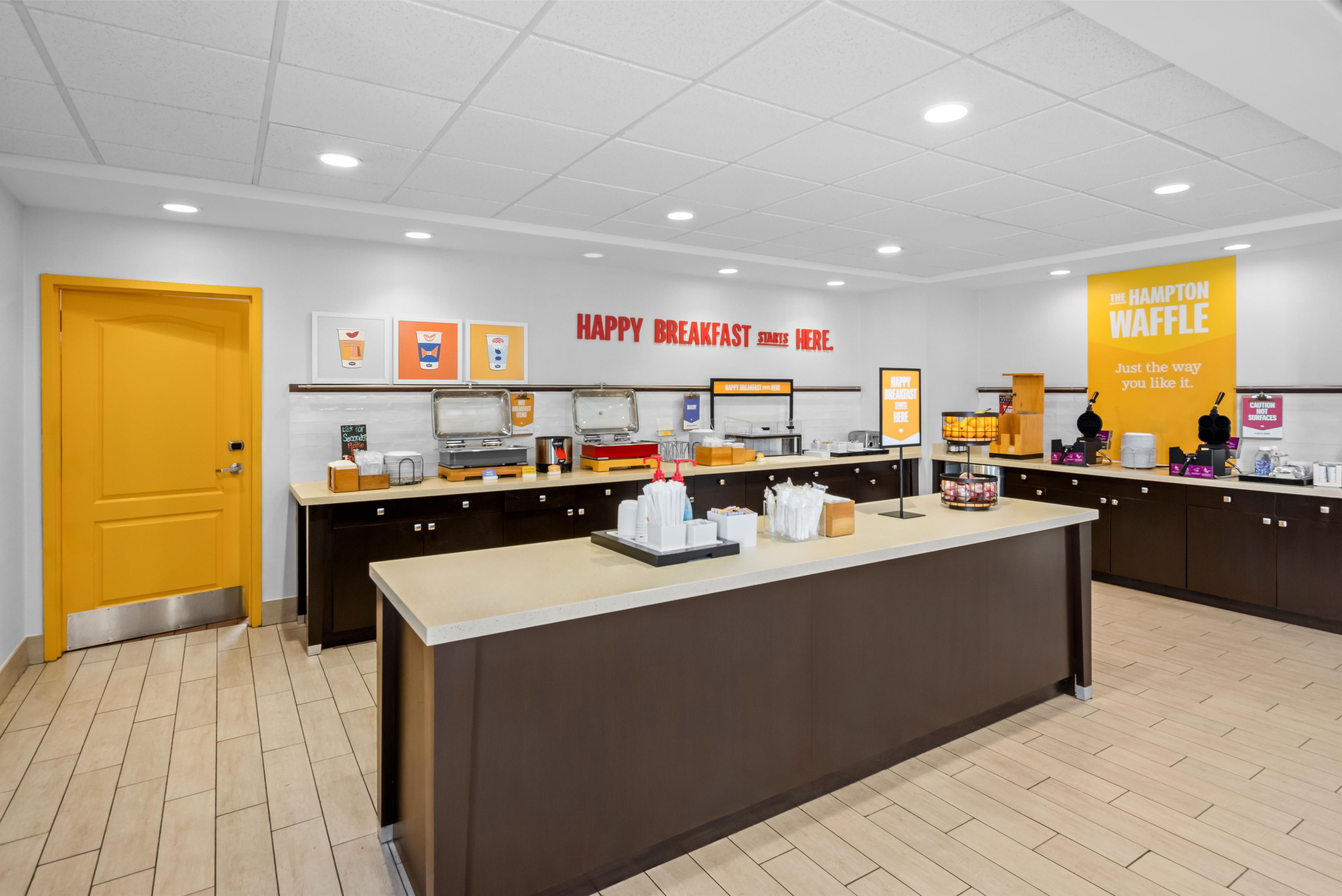 Breakfast area