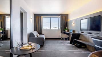 Apartment, 1 Bedroom | Living area | Flat-screen TV