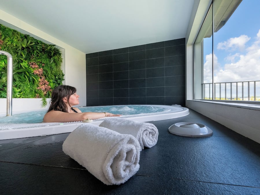 Bain à remous intérieur