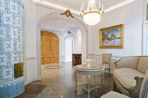 Sala de estar en el lobby