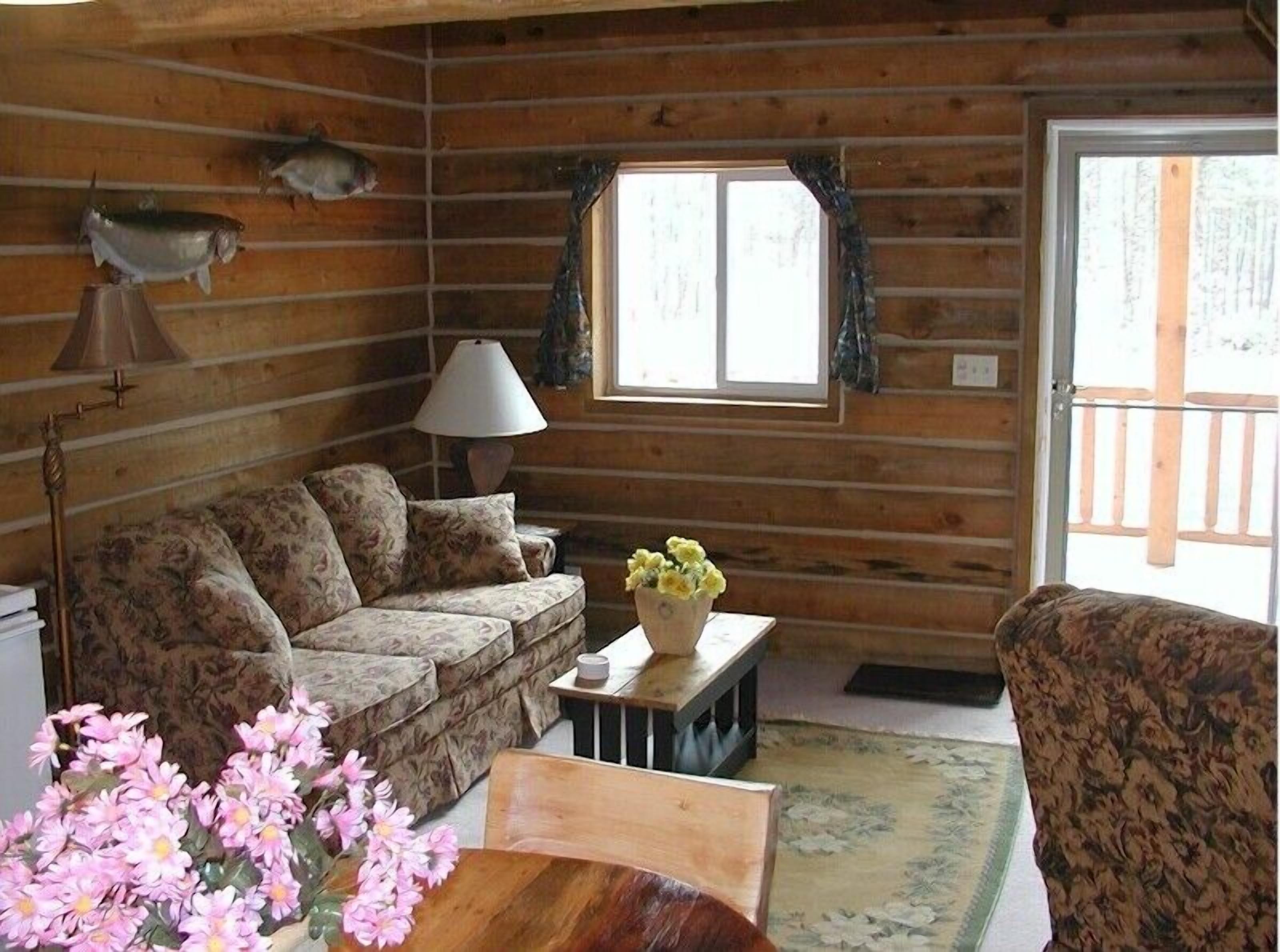 Traditional Cabin (Papoose) | Living area | TV, DVD player