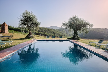 Seasonal outdoor pool