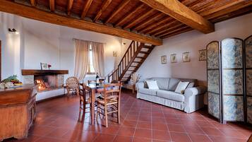 Appartement (Duplex Geranio) | Coin séjour