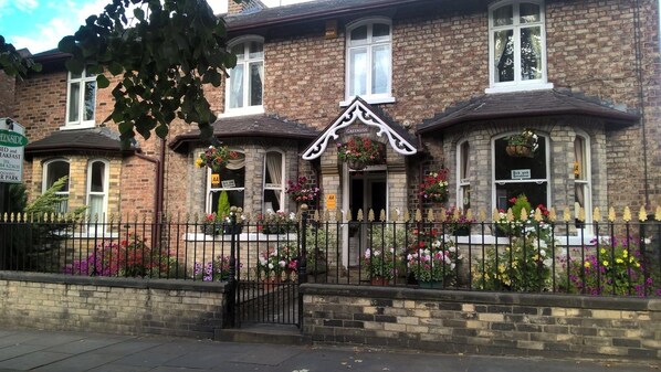 Fassade der Unterkunft