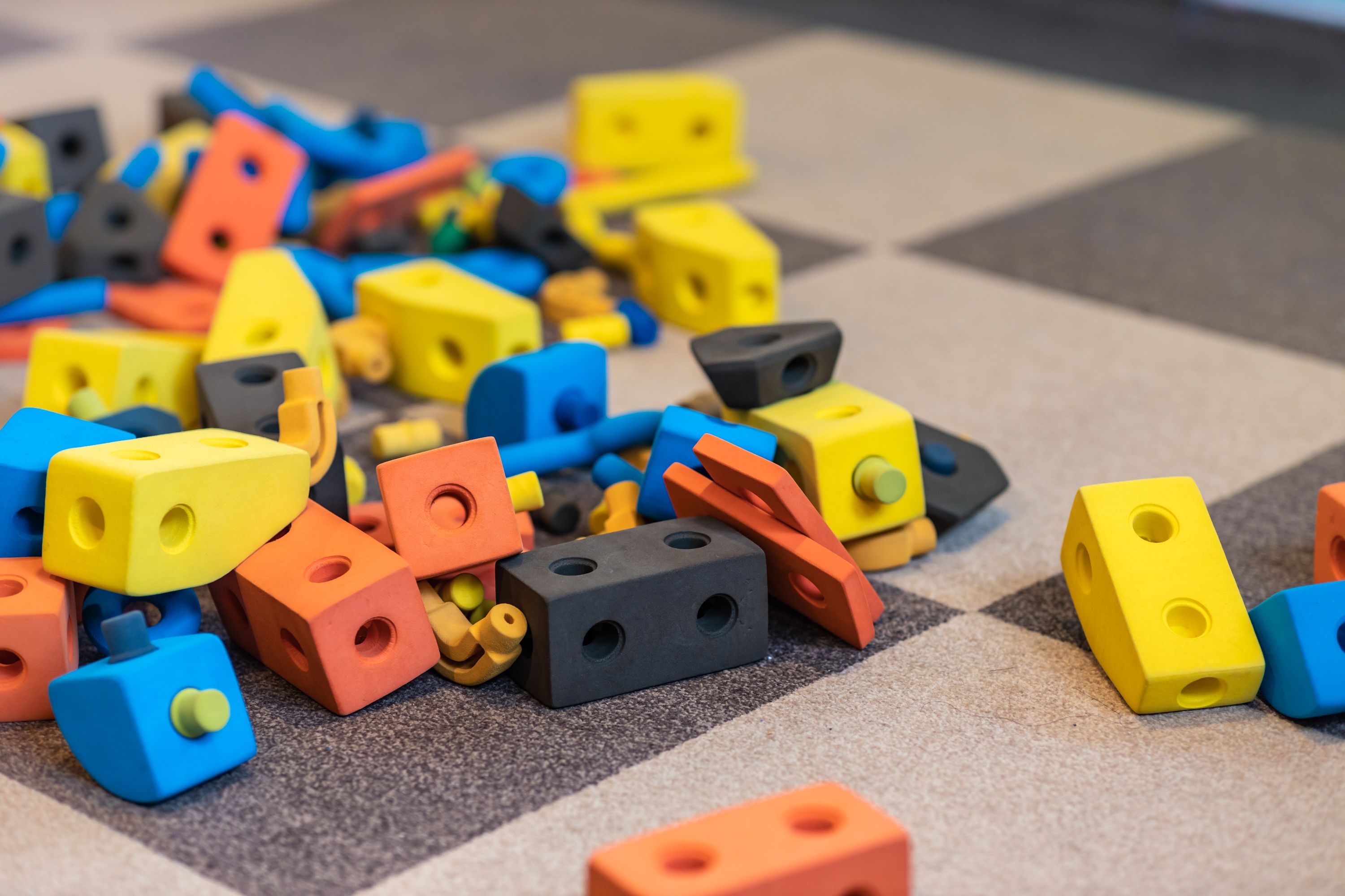 Innendørs lekeområde for barn