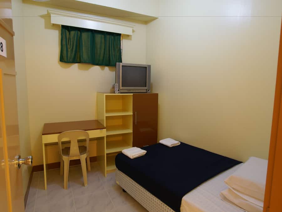 Desk, rollaway beds, free WiFi, bed sheets