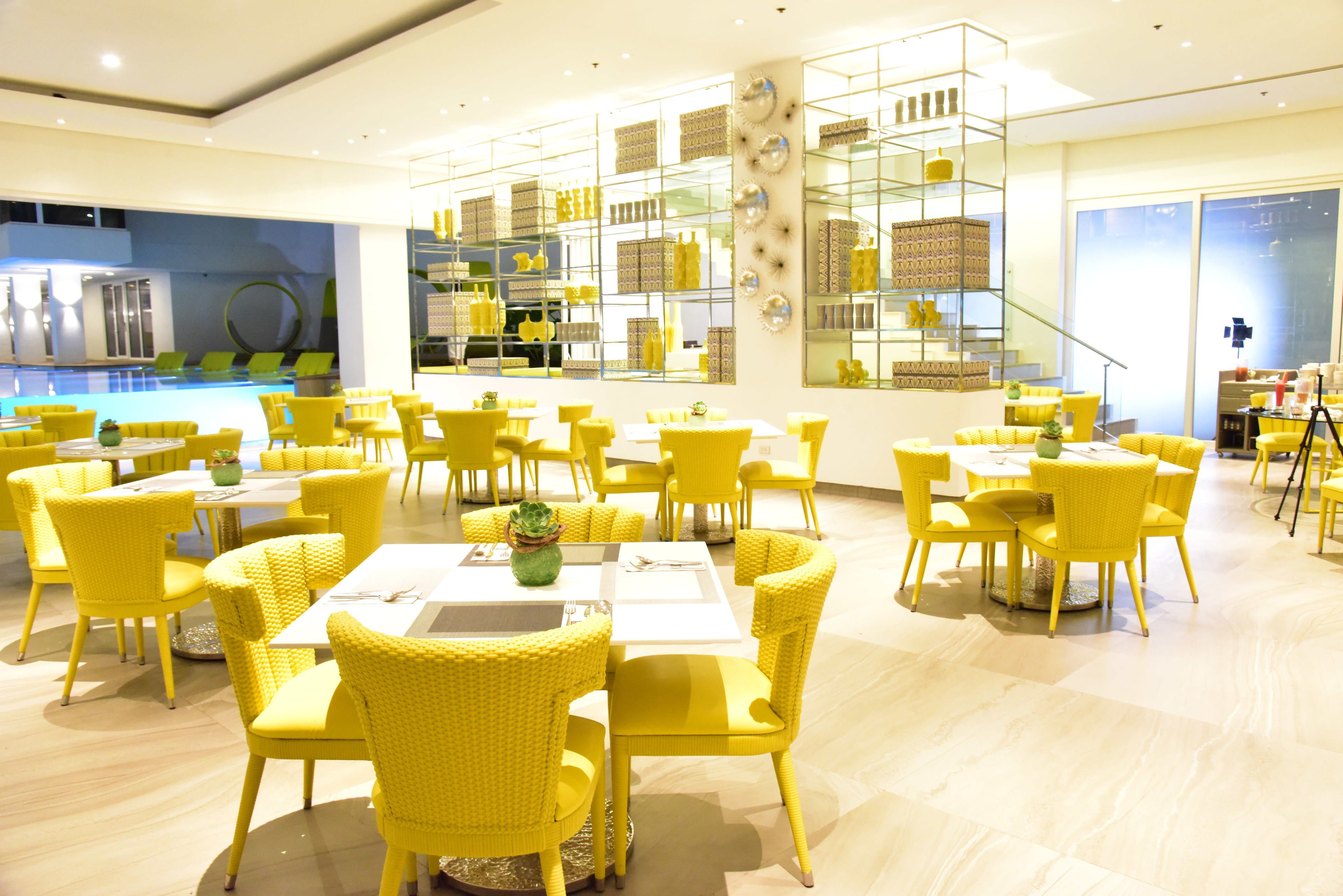 breakfast served, beach views