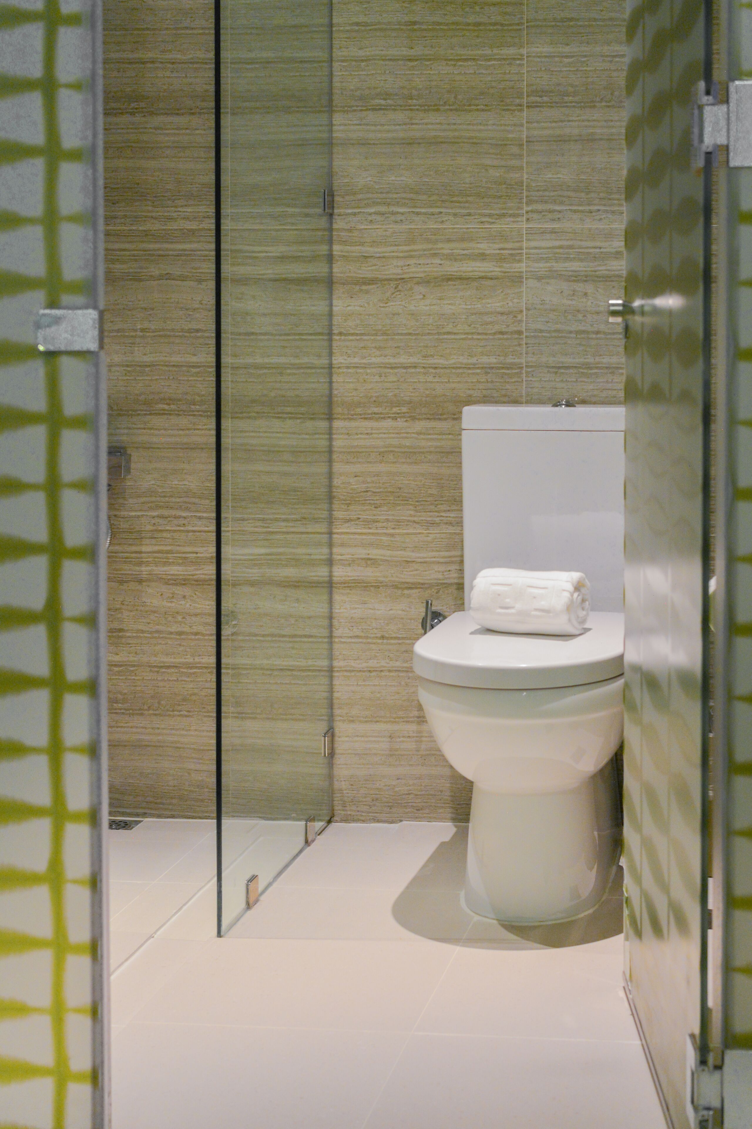 standard room | bathroom | shower, free toiletries, hair dryer, bathrobes