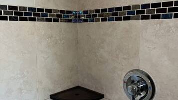 Shower, towels