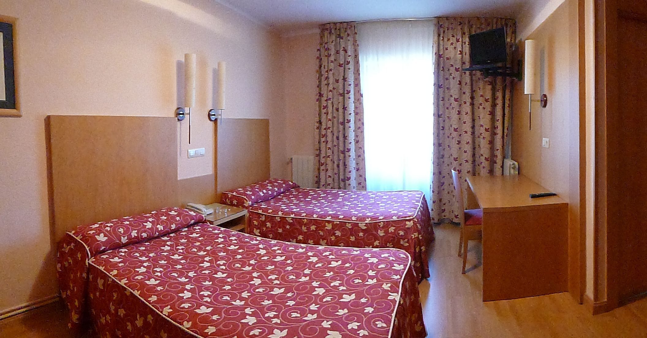 standard double room | in-room safe, desk, blackout curtains, free cots/infant beds