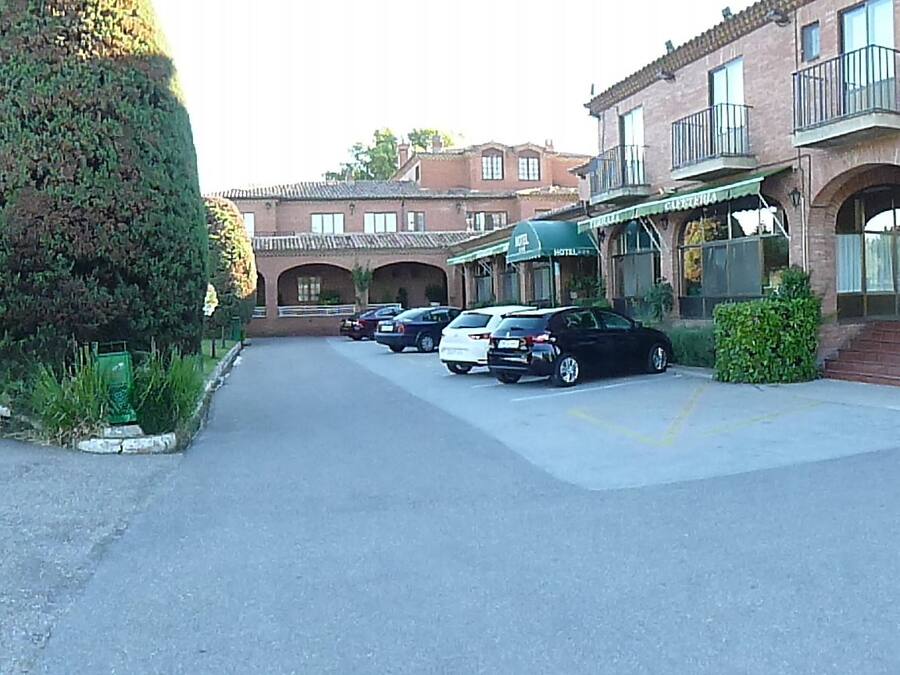 Overnatningsstedets facade