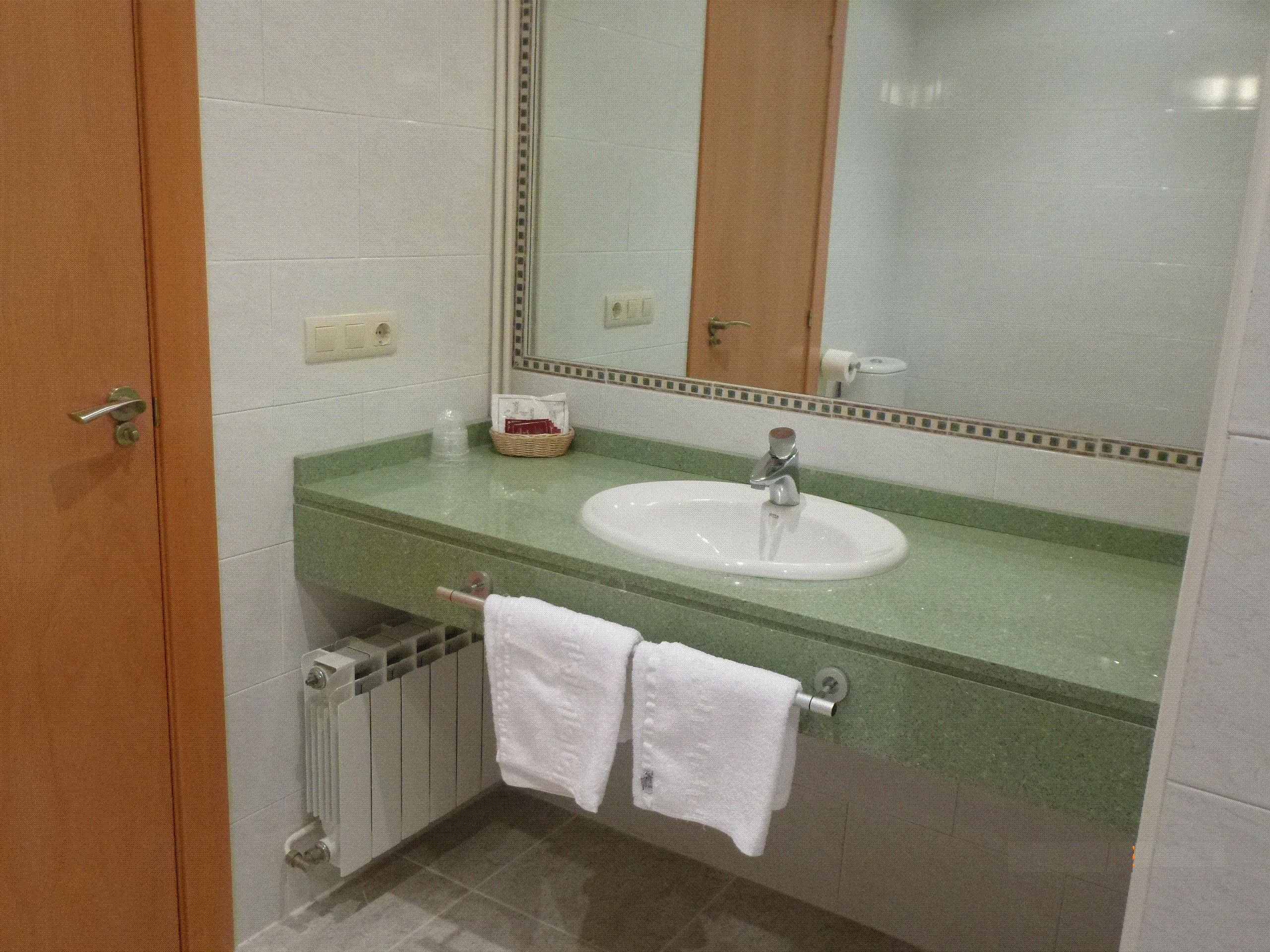 standard double room | bathroom sink