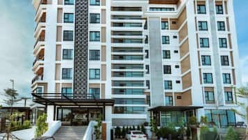 Fassade der Unterkunft