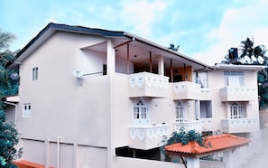 Façade de l’hébergement