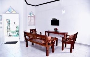 Villa Luxe, 2 chambres, vue jardin | Vue de la chambre