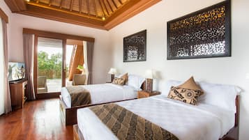 Luxury Villa, 3 Bedrooms | Premium bedding, minibar, in-room safe, soundproofing