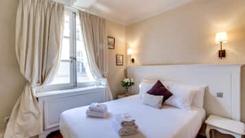 Classic Double Room, 1 Queen Bed, Air conditioning, City View | 1 bedroom, premium bedding, desk, iron/ironing board