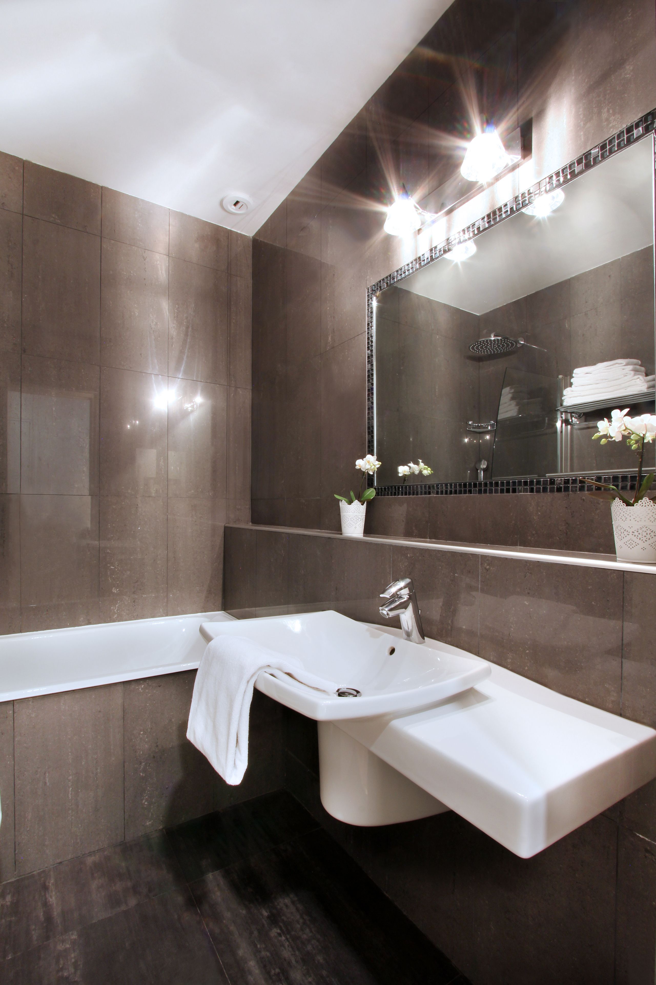 free toiletries, hair dryer, towels, soap