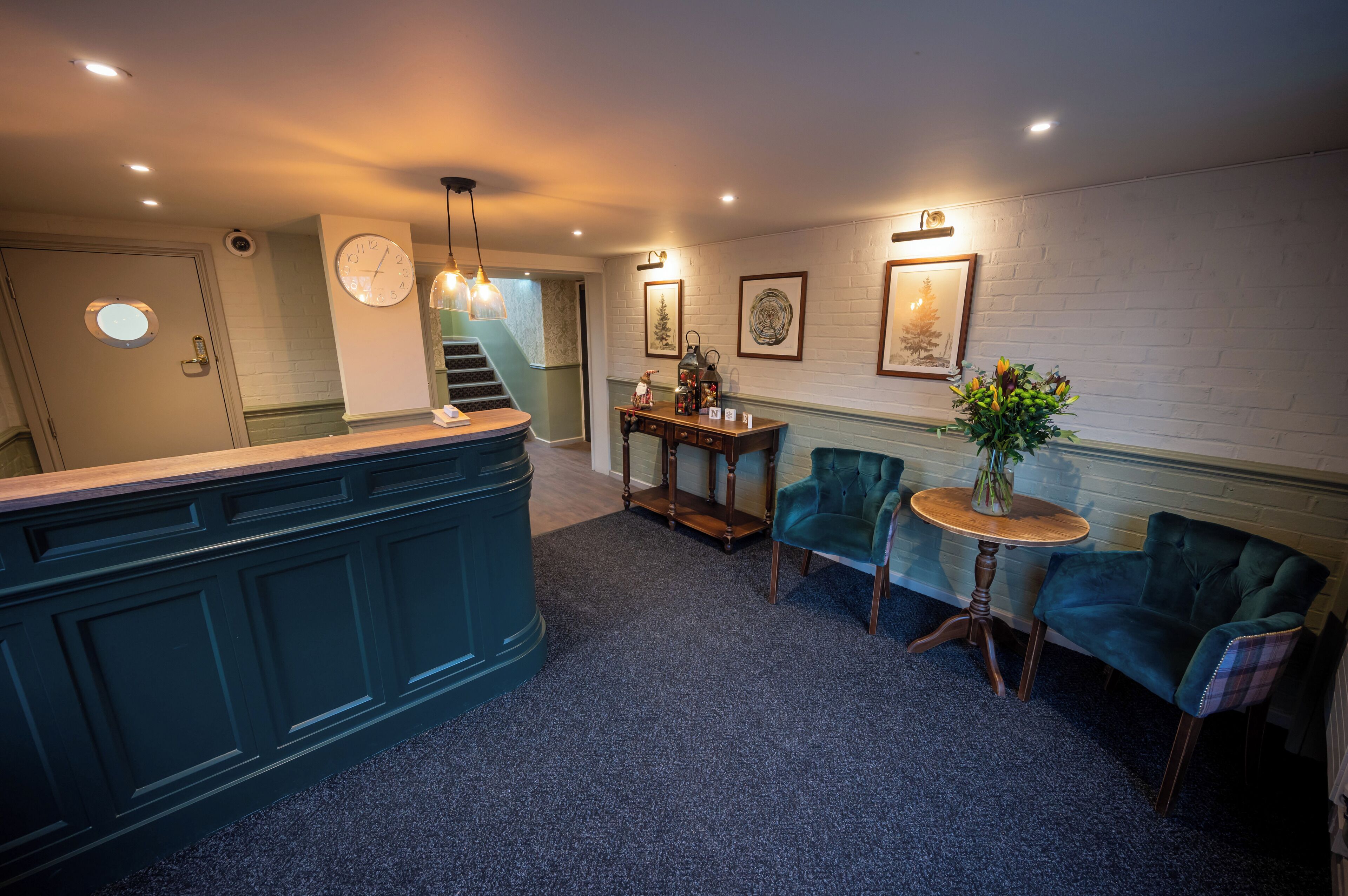 Quiosque de check-in/check-out