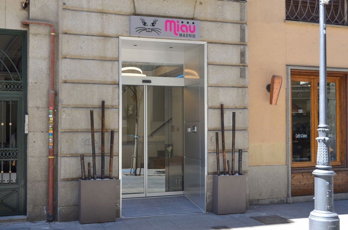 Entrée de l’hébergement