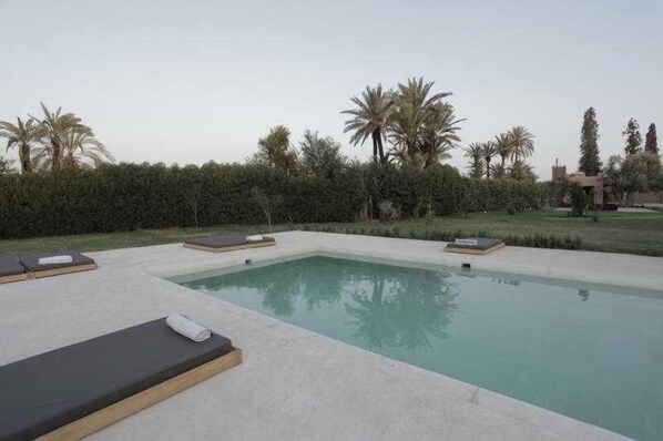 Vue depuis lâhĂ©bergement