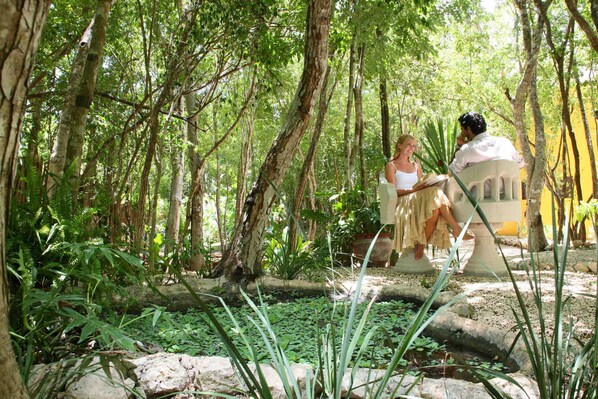 Jardines del alojamiento