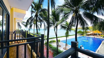 Pemandangan balkon