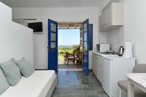 Studio (3 Adults) | Premium bedding, in-room safe, desk, blackout drapes - Agrabeli Paros (Paros)