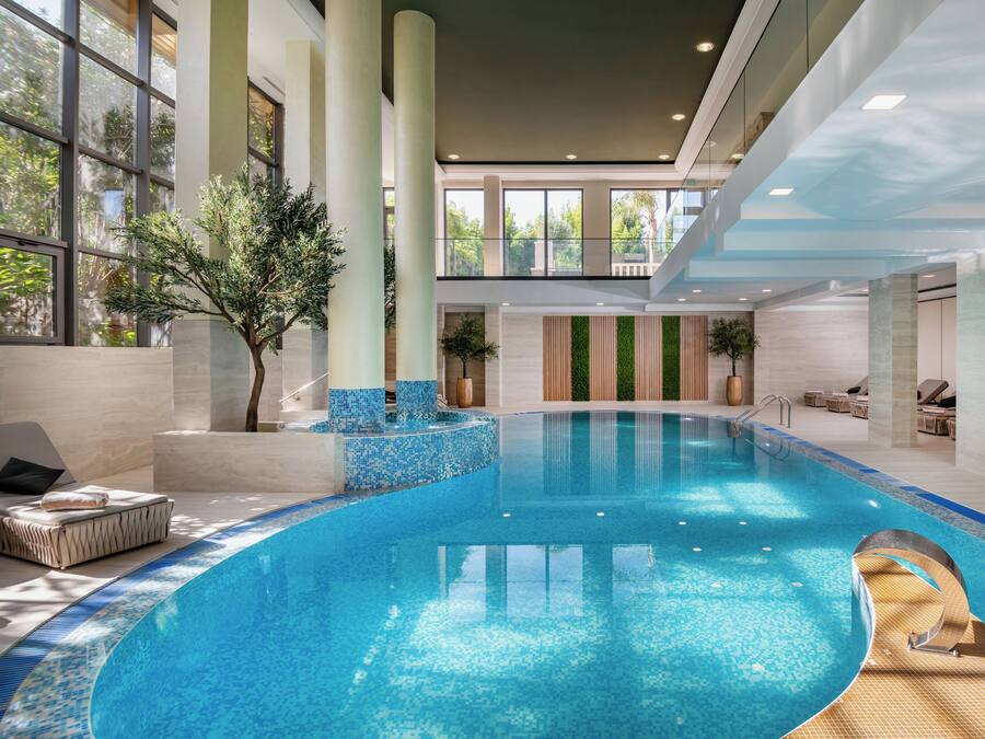 Indoor pool, 2 outdoor pools, cabanas (surcharge), pool umbrellas