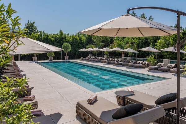 Indoor pool, 2 outdoor pools, cabanas (surcharge), pool umbrellas