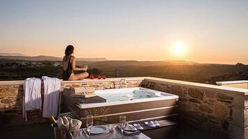 Exclusive-Suite, Whirlpool | Außen-Whirlpool