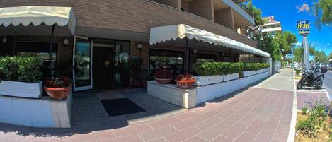 Fassade der Unterkunft