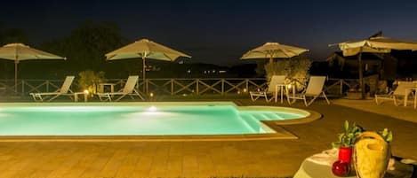 Seasonal outdoor pool