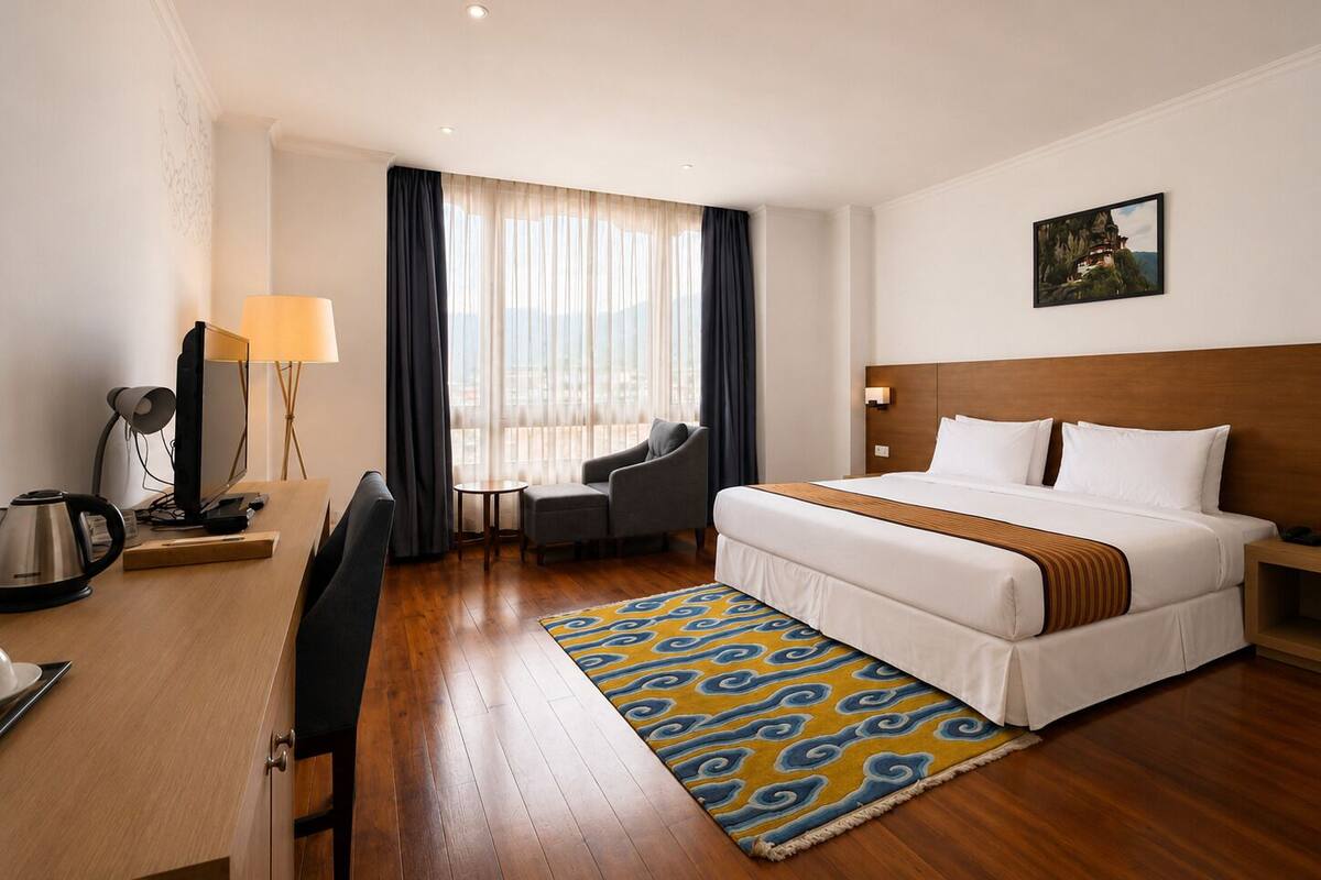 Deluxe-Doppel- oder -Zweibettzimmer