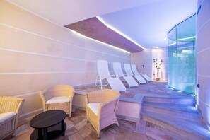 Sauna, hot tub, steam room, Turkish bath/hammam, body treatments - Chalet Caminetto (Trento)