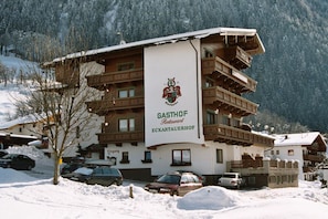Façade de l’hébergement