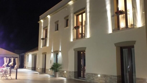 Front of property - evening/night