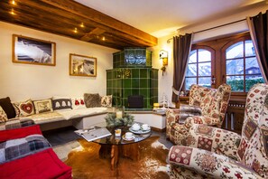 Sala de estar en el lobby