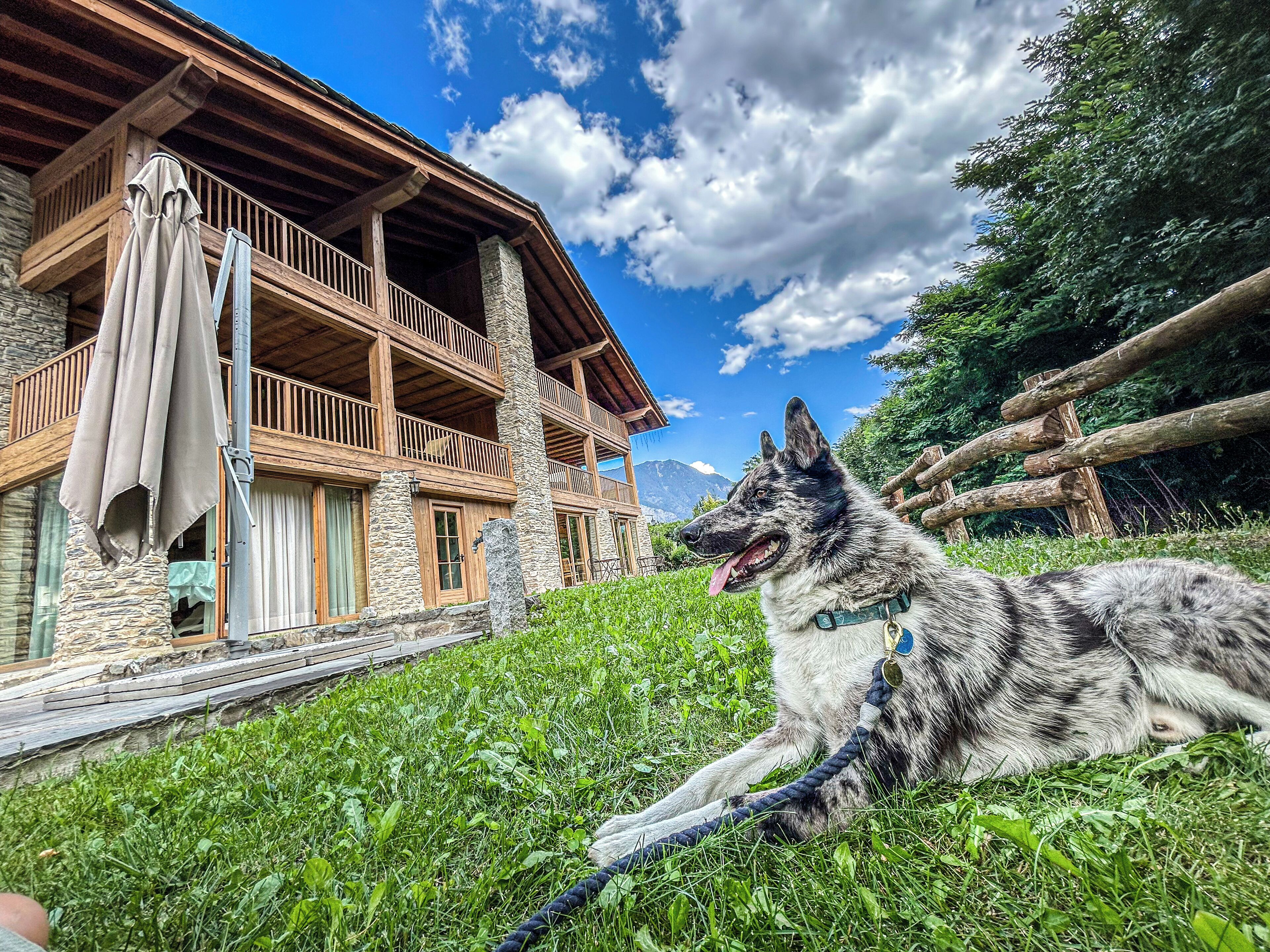 Voorkant van accommodatie