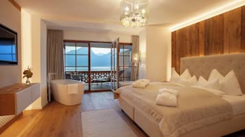 Chambre Double Supérieure, vue lac