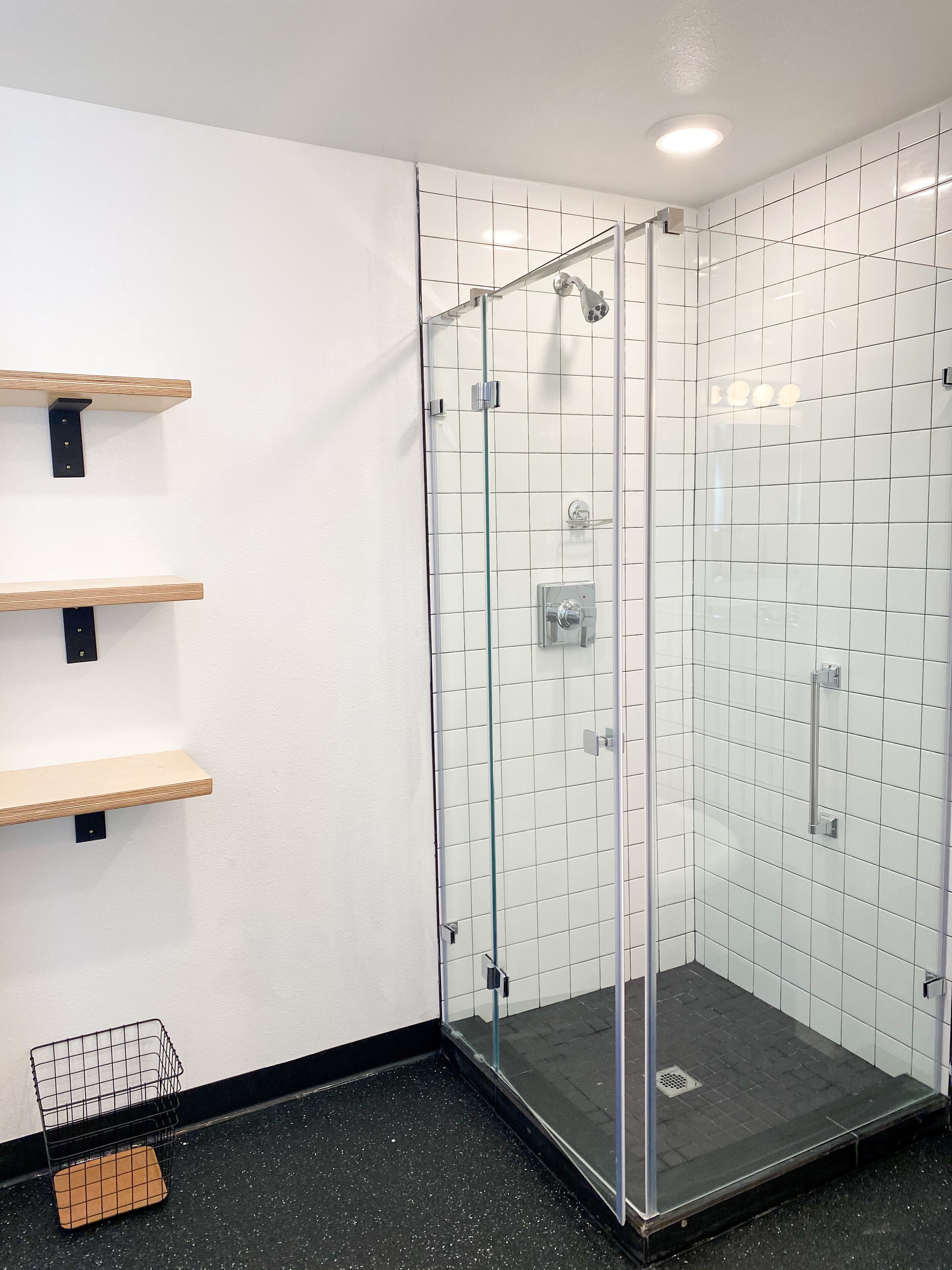 Dusj på badet