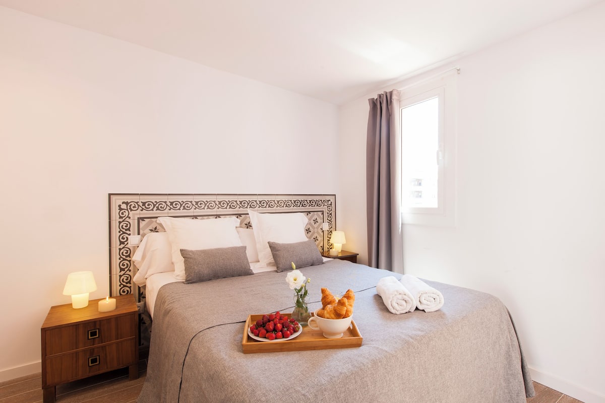 2 slaapkamers, een kluis op de kamer, geluiddichte muren