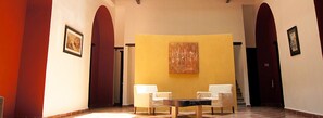 Lobby sitting area - Hacienda San Martín (Ocoyoacac)