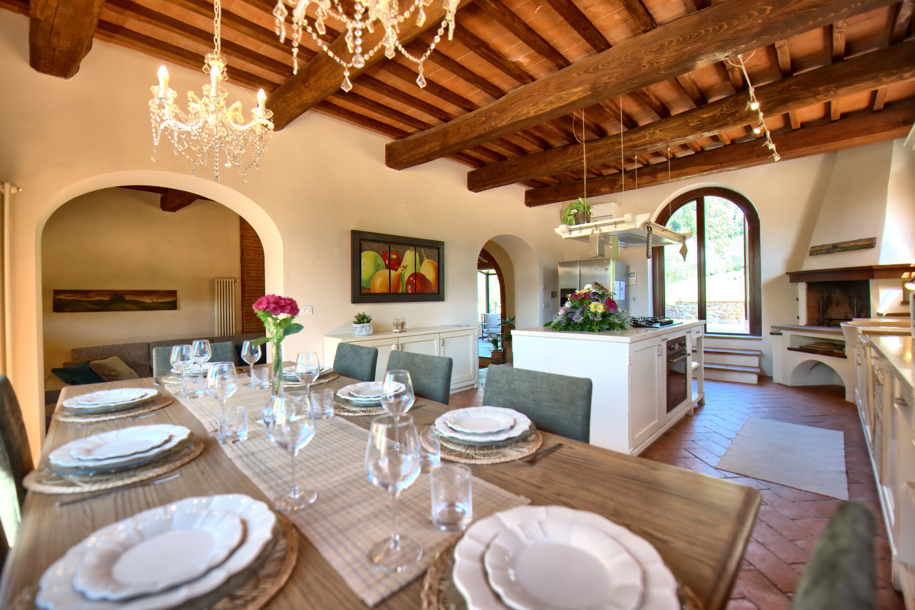 Panoramic-Villa, 5 Schlafzimmer (Villa Nora) | Eigene Küche | Großer Kühlschrank, Mikrowelle, Herdplatte, Toaster