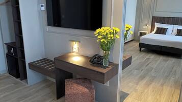 Superior Double Room | Desk, iron/ironing board (on request), WiFi (free), bed sheets