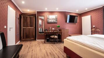 Minibar, in-room safe, desk, blackout curtains