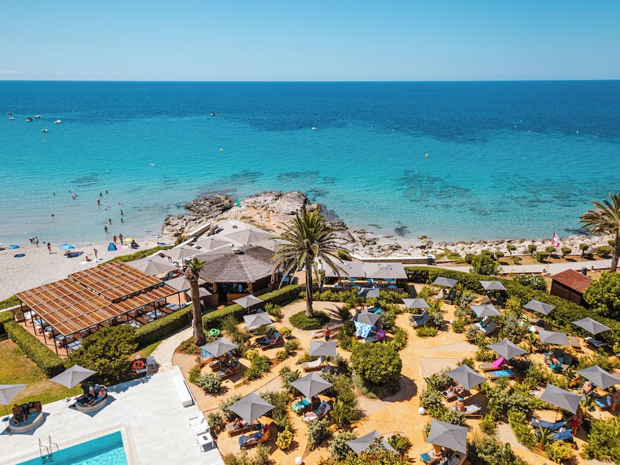 Overnatningsstedets område