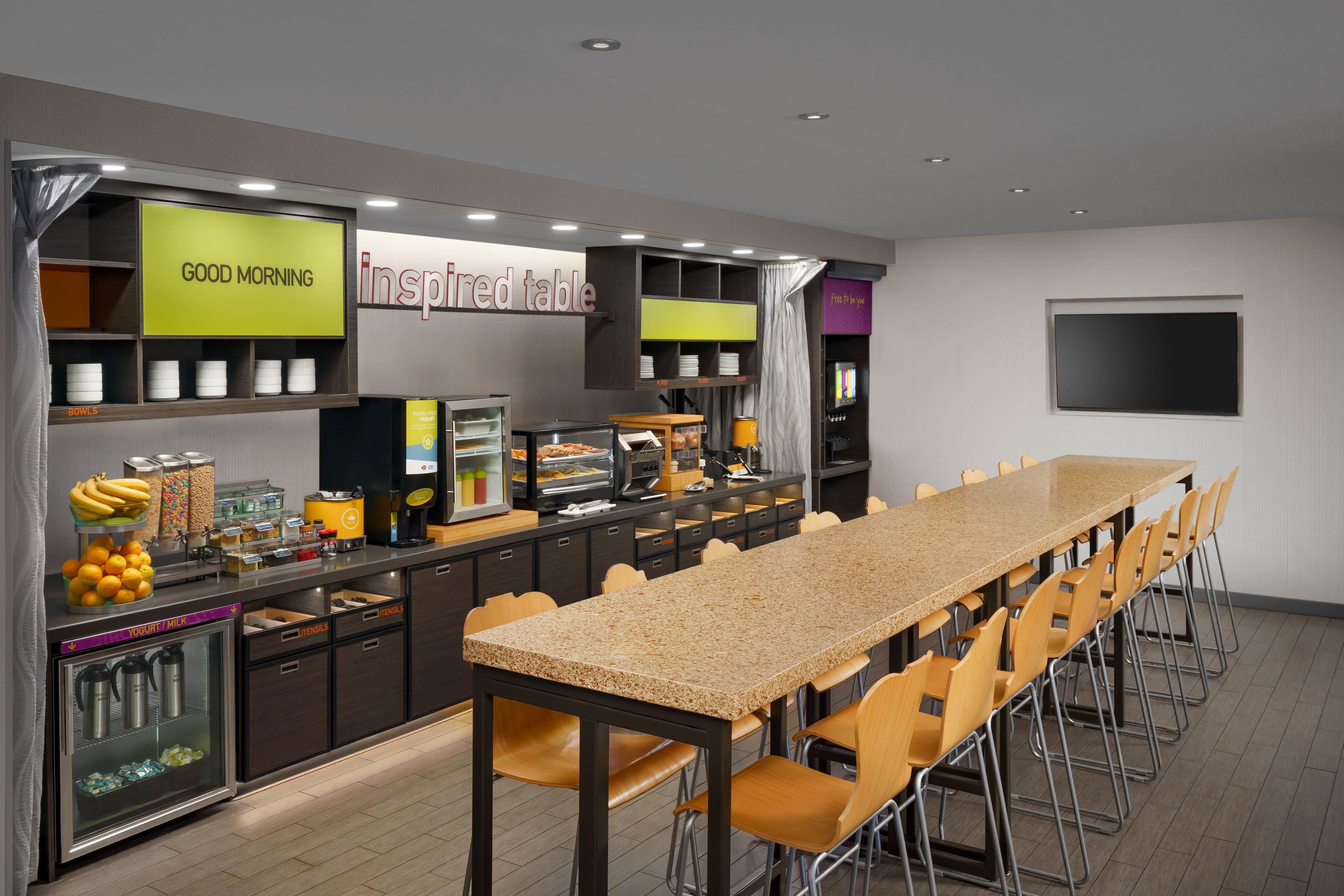 Breakfast area
