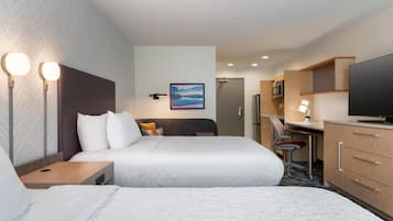 Premium bedding, minibar, in-room safe, laptop workspace
